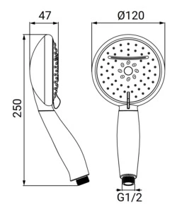 DOCCINO IDRO-BRIC "LOTO" 4 GETTI